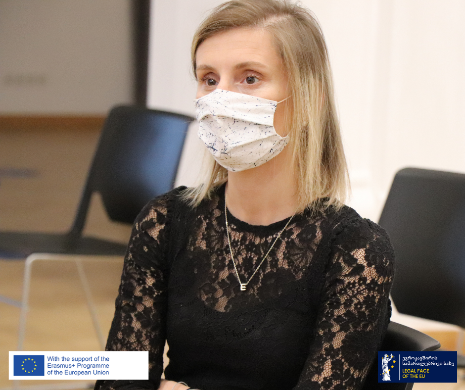  ჟან მონეს პროექტის „ევროკავშირის სამართლებრივი სახე“ პრეზენტაცია